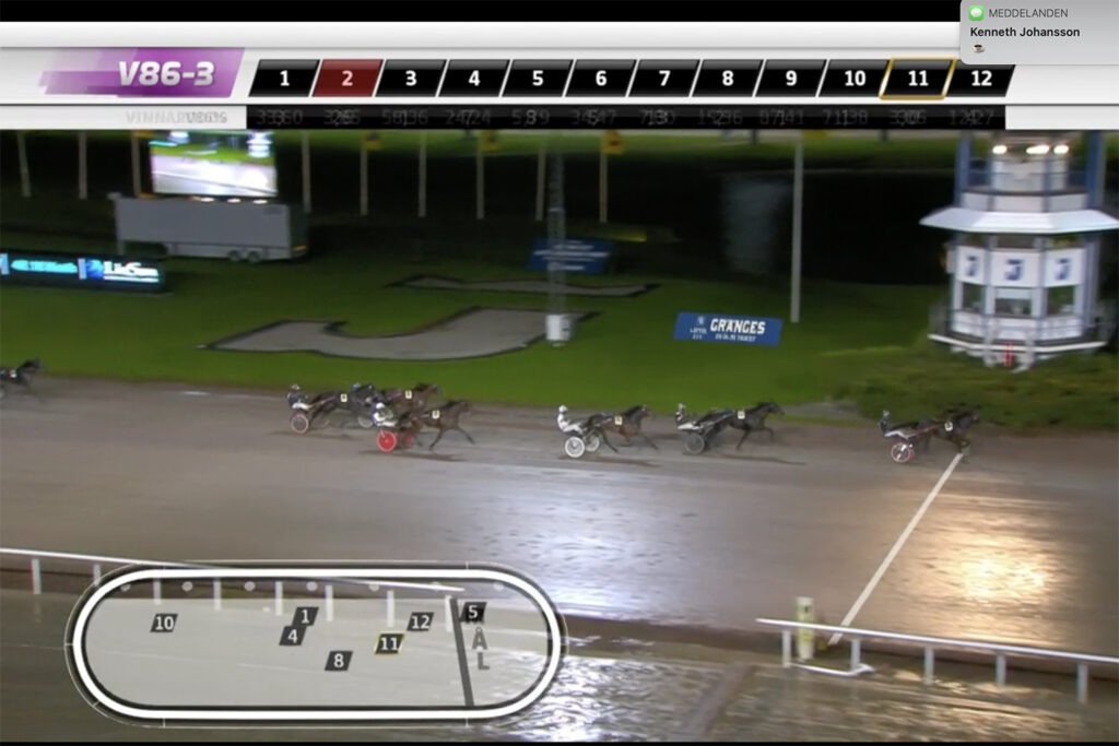 Andelshästen Garden Leave sprang lekande lätt hem 125.000 kronor ikväll