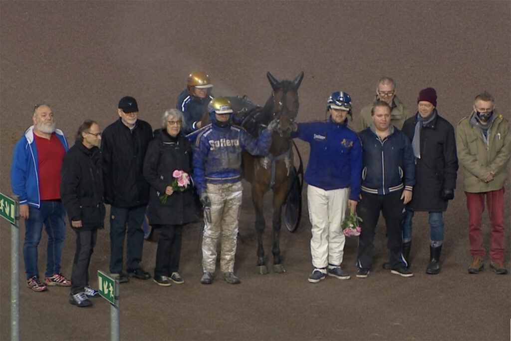 Andelshästen Thorondor vann V86-4 ikväll på Solvalla