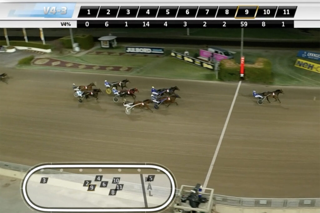Andelshästen Equal to None heroisk trea på Solvalla
